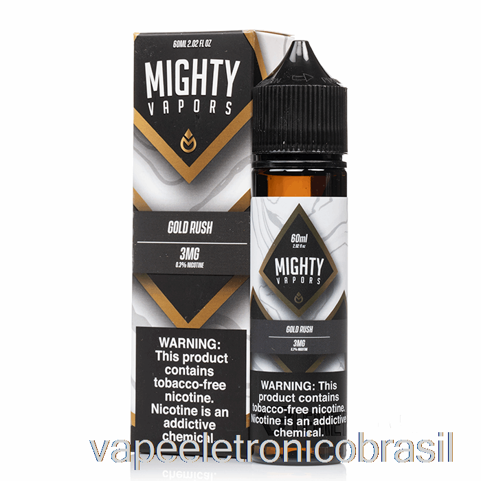 Vape Vaporesso Gold Rush - Vapores Poderosos - 60ml 0mg